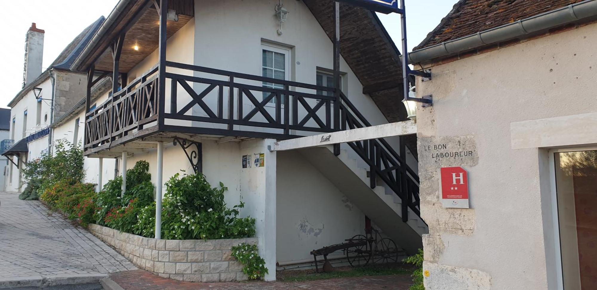 Hotel Le Bon Laboureur La Charité-sur-Loire Eksteriør bilde